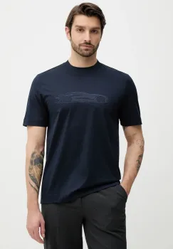 BOSS tricou din bumbac C-Taut 242_AM imagine