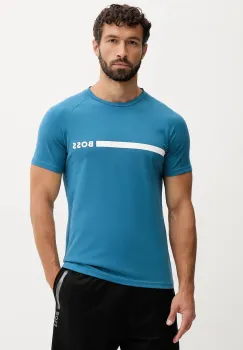 BOSS tricou din bumbac cu imprimeu, 50517970 imagine