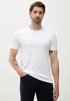 BOSS tricou din bumbac culoarea alb, uni, 50531793 imagine