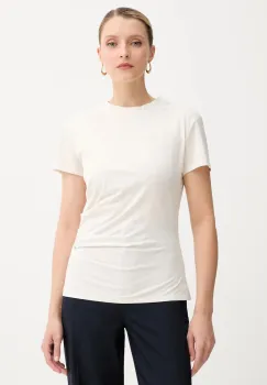 BOSS tricou din bumbac culoarea bej, 50550324 imagine