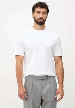 BOSS tricou din bumbac culoarea negru, uni, 50520298 imagine