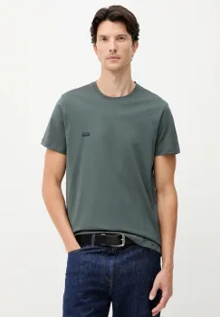 BOSS tricou din bumbac culoarea negru, uni, 50531401 imagine