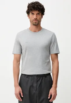 BOSS tricou din bumbac culoarea verde, uni, 50468347 imagine