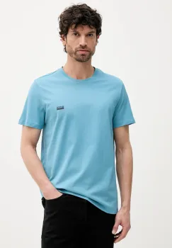 BOSS tricou din bumbac culoarea violet, uni, 50531401 imagine