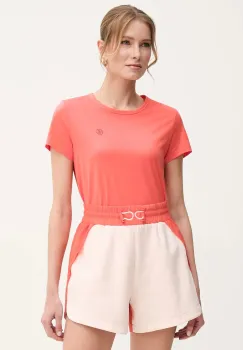 BOSS tricou din bumbac femei, culoarea roz, 50537598 imagine