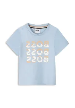BOSS tricou din bumbac pentru bebelusi cu imprimeu, J52113 imagine