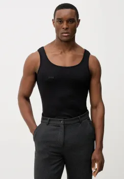 BOSS tricou din bumbac TankTop3P RibClassic 3-pack imagine