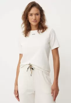 BOSS tricou femei, culoarea alb imagine