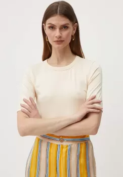 BOSS tricou femei, culoarea portocaliu imagine