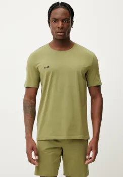 BOSS tricou lounge culoarea gri, melanj, 50515312 imagine