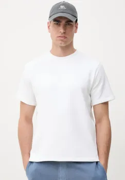 BOSS tricou lounge din bumbac barbati, culoarea alb, cu imprimeu, 50540519 imagine