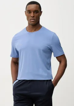 BOSS tricou lounge Mix&Match T-Shirt R culoarea gri, melanj, 50515312 imagine