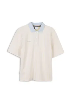 BOSS tricou polo copii culoarea alb, cu imprimeu, J52336 imagine