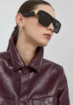 Bottega Veneta ochelari de soare BV1178S femei, culoarea negru imagine