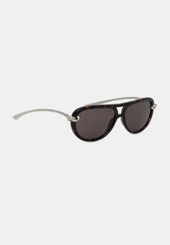Bottega Veneta ochelari de soare culoarea argintiu, BV1418S imagine