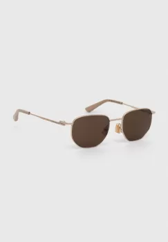 Bottega Veneta ochelari de soare culoarea auriu, BV1301S imagine