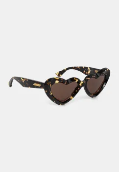 Bottega Veneta ochelari de soare culoarea maro, BV1432S imagine