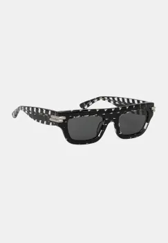 Bottega Veneta ochelari de soare culoarea negru, BV1321S imagine