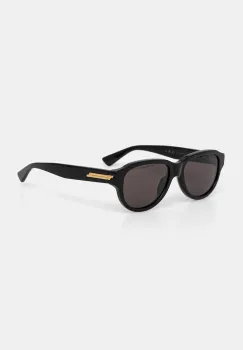 Bottega Veneta ochelari de soare culoarea negru, BV1410S imagine