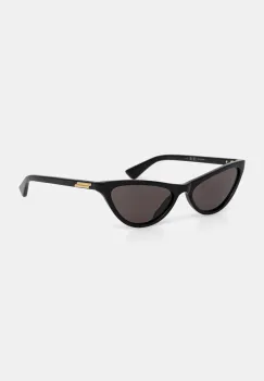 Bottega Veneta ochelari de soare culoarea negru, BV1414S imagine