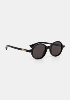 Bottega Veneta ochelari de soare culoarea negru, BV1430S imagine