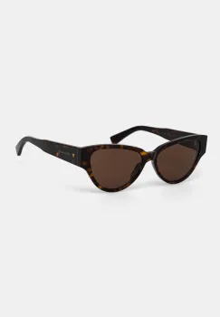 Bottega Veneta ochelari de soare femei, culoarea maro, BV1319S imagine