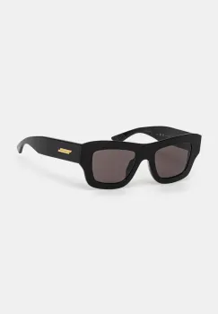 Bottega Veneta ochelari de soare femei, culoarea negru, BV1357S imagine