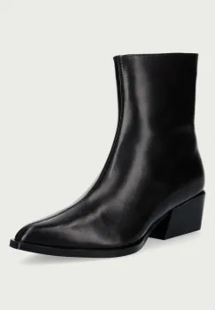 Bruno Premi  botine cu toc jos pentru femei din piele intoarsa imagine