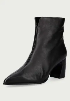 Bruno Premi  botine cu toc pentru femei din piele imagine