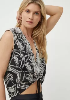 Bruuns Bazaar bluza din bumbac ArvensisBBLyzet modelator, BBW3922 imagine