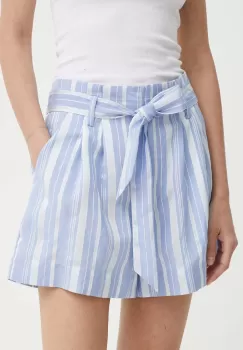 Bruuns Bazaar pantaloni scurti SwiniesBBBrynja shorts femei, modelator, high waist, BBW3975 imagine