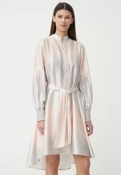 Bruuns Bazaar rochie FadingBBChalinas culoarea bej, mini, evazati, BBW3843 imagine