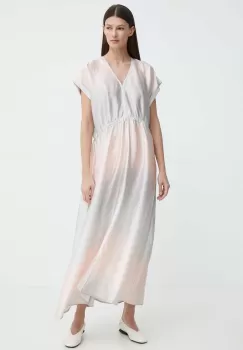 Bruuns Bazaar rochie FadingBBGalina culoarea bej, maxi, oversize, BBW3844 imagine