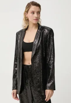 Bruuns Bazaar sacou culoarea negru, desfacut, BBW4073 imagine