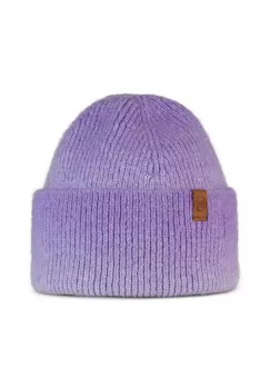 Buff sapca Marin culoarea violet, din tricot gros imagine