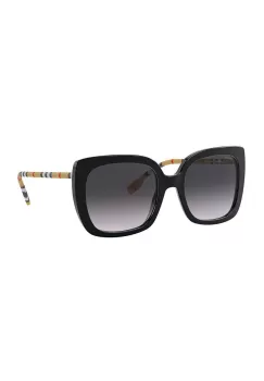 Burberry Ochelari de soare 0BE4323 femei, culoarea negru imagine