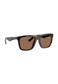 Burberry ochelari de soare barbati, culoarea maro, 0BE4458U imagine