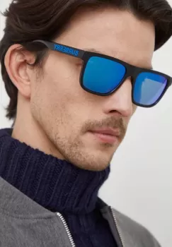 Burberry ochelari de soare barbati, culoarea negru imagine