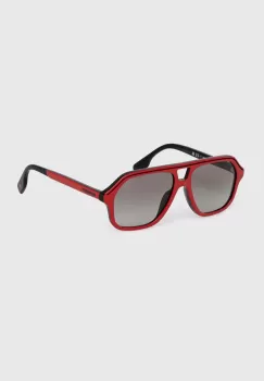 Burberry ochelari de soare copii culoarea rosu, 0JB4340 imagine