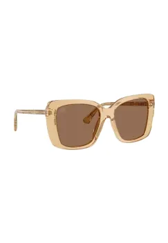 Burberry ochelari de soare culoarea bej, 0BE4456 imagine