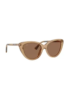 Burberry ochelari de soare culoarea bej, 0BE4457 imagine