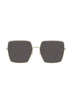 Burberry ochelari de soare femei, culoarea galben imagine