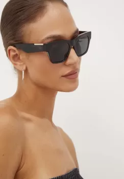 Burberry ochelari de soare femei, culoarea maro, 0BE4424 imagine