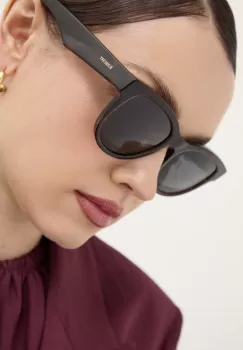 Burberry ochelari de soare femei, culoarea maro, 0BE4432U imagine