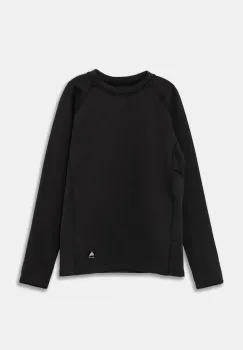 Burton bluza copii STOCKRUN culoarea negru, neted, 238361 imagine