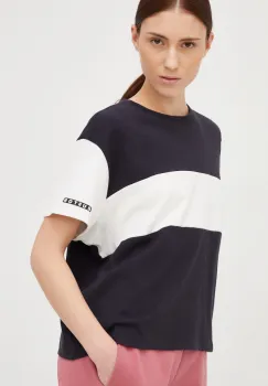 Burton tricou din bumbac culoarea alb imagine