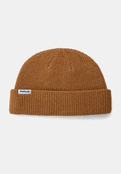 Butter Goods caciula Wharfie Beanie culoarea maro, din tesatura neteda, BG243810 imagine