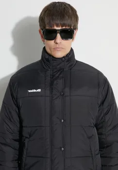 Butter Goods geaca Grid Puffer Jacket barbati, culoarea negru, de iarna, BGQ423D22403 imagine