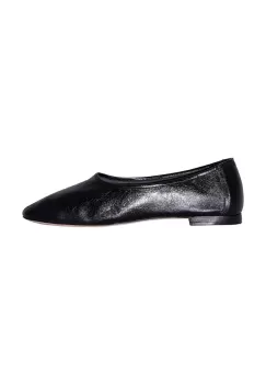 By Far balerini de piele Prudence culoarea negru, MWFFC005LL002BK001PL imagine