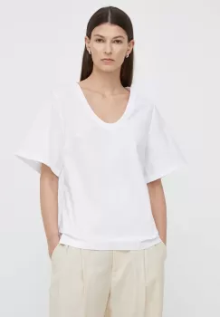By Malene Birger bluza culoarea alb, neted imagine